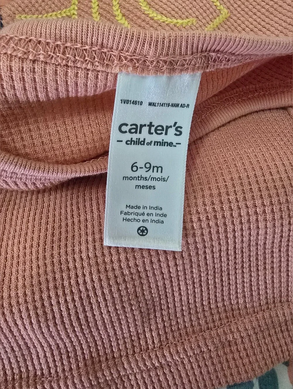 NWT Carter's Baby Boys Explore Daily Waffle Knit Set 6-9M